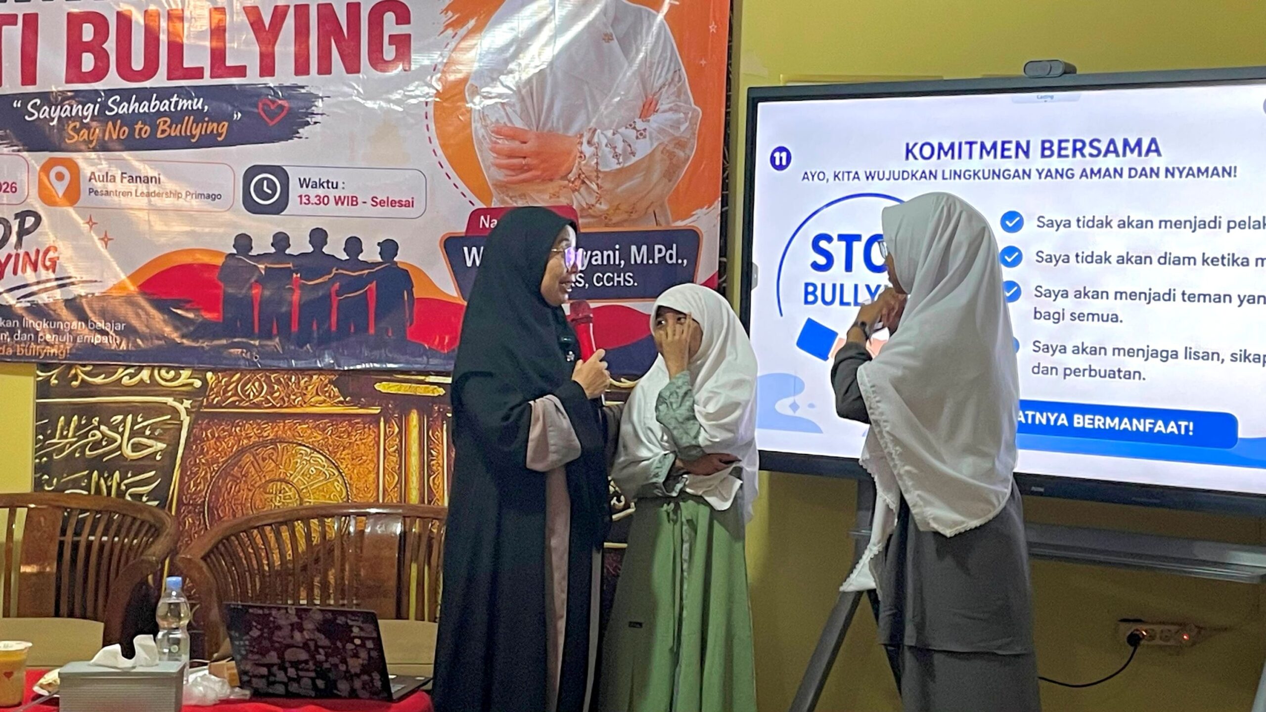 Seminar Anti Bullying PKBM PRIMAGO Pembicara Wuri Handayani, M.Pd. 2